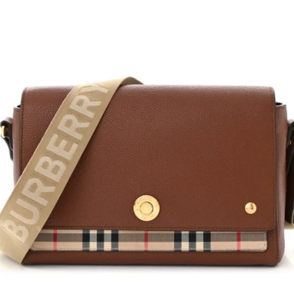 Burberry Vintage Checked Note Crossbody Bag - Picture 2 of 15